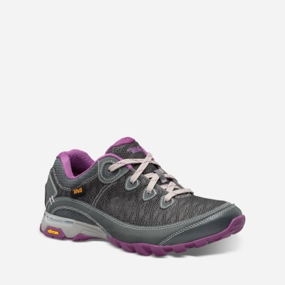 Teva Sugarpine II Air Mesh Women's Dark Grey / Fuchsia Hiking Boots CA41604 Canada Sale